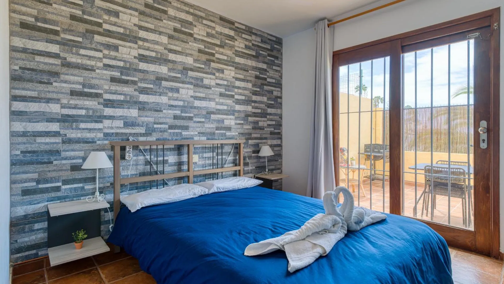 Apartment Private Solarium Home Beach Views - Jacuzzi Mogan